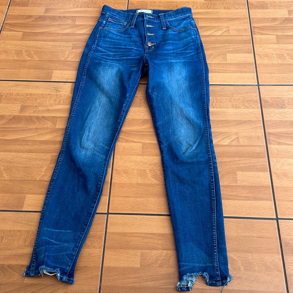 Madewell High Rise Jeans - Dark Blue